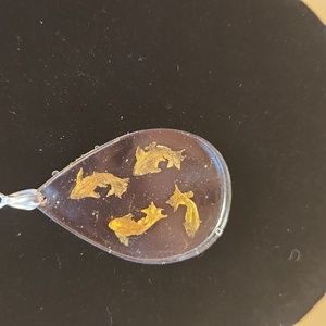 Koi fish necklace